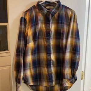 2/$20 Plaid Button Front Shirt